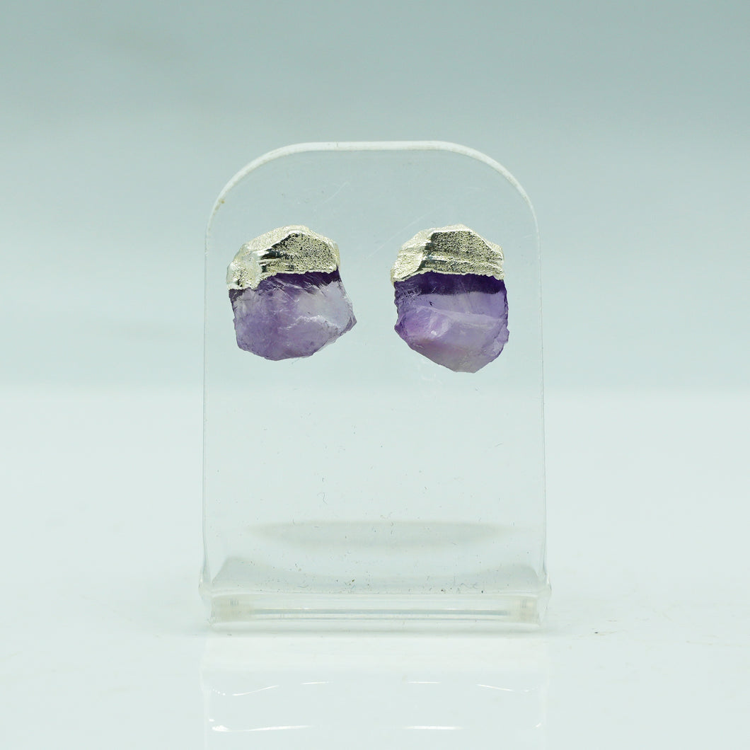 Amethyst earrings 925 Silver