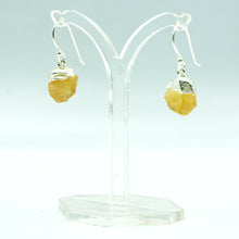 Load image into Gallery viewer, Citrine earrings 925 Silver
