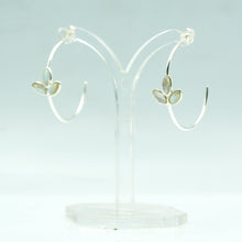 Load image into Gallery viewer, Labradorite earrings 925 Silver
