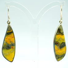 Load image into Gallery viewer, Bumblebee Jasper earrings 925 Silver
