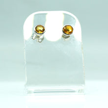 Load image into Gallery viewer, Citrine earring 925 Silver
