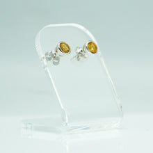 Load image into Gallery viewer, Citrine earring 925 Silver
