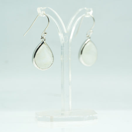 Moonstone earrings 925 Silver