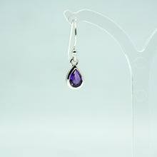 Load image into Gallery viewer, Amethyst earrings 925 Silver
