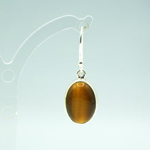 Load image into Gallery viewer, Tigers Eye earrings 925 Silver
