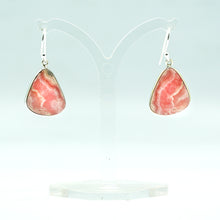 Load image into Gallery viewer, Rodochrosite Earrings 925 silver
