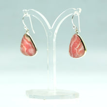 Load image into Gallery viewer, Rodochrosite Earrings 925 silver
