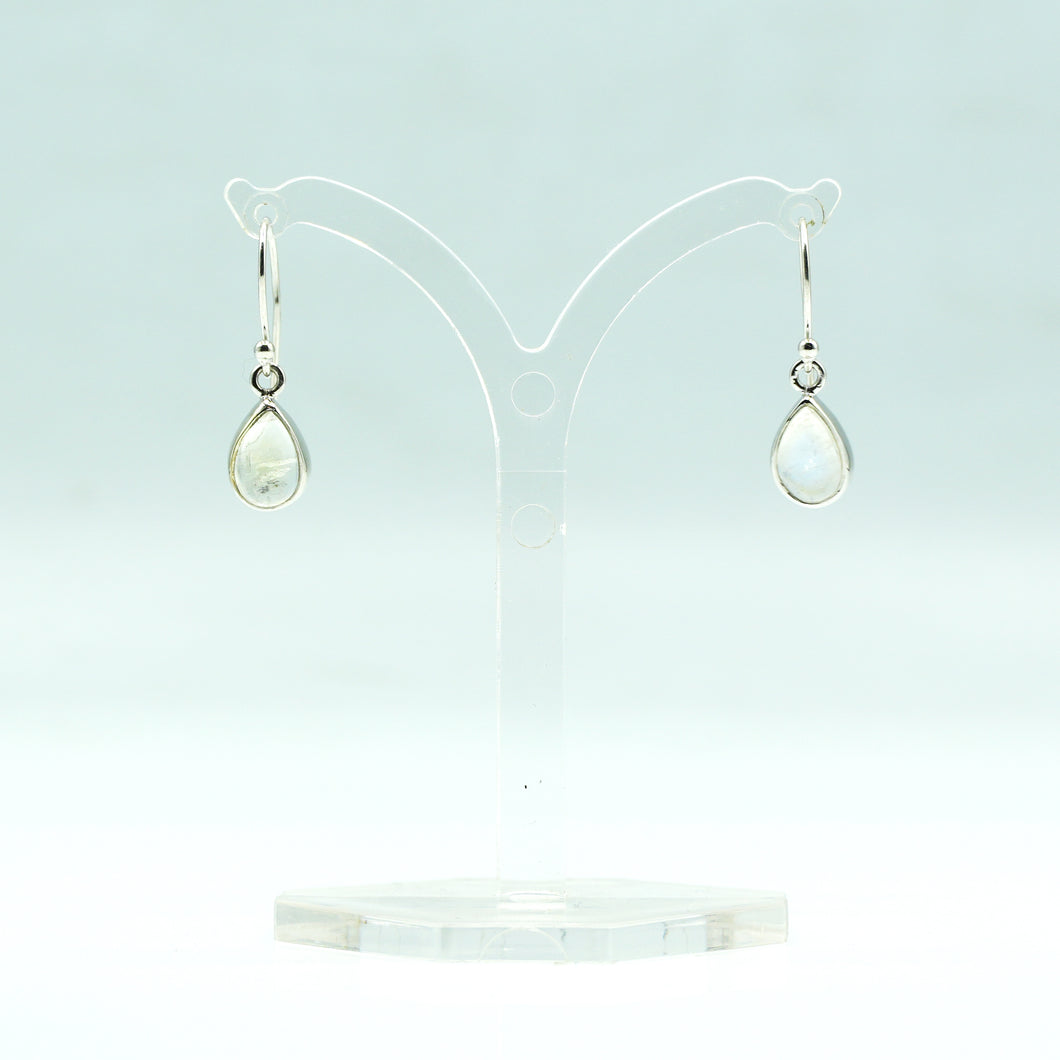 Moonstone Earrings 925 Silver