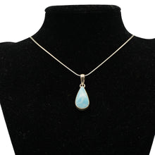Load image into Gallery viewer, Larimar Pendant in 925 Silver
