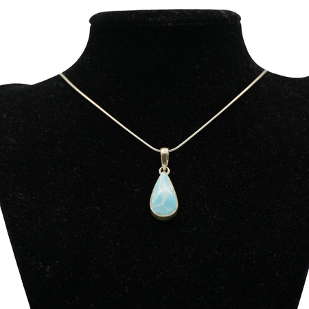 Larimar Pendant in 925 Silver