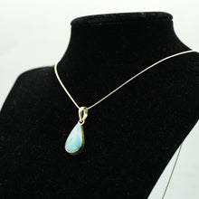 Load image into Gallery viewer, Larimar Pendant in 925 Silver
