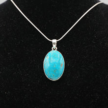 Load image into Gallery viewer, Turquoise Pendant 925 Silver
