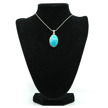 Turquoise Pendant 925 Silver