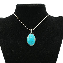 Load image into Gallery viewer, Turquoise Pendant 925 Silver
