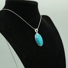 Load image into Gallery viewer, Turquoise Pendant 925 Silver
