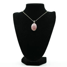 Load image into Gallery viewer, Rose Quartz Pendant 925 Silver
