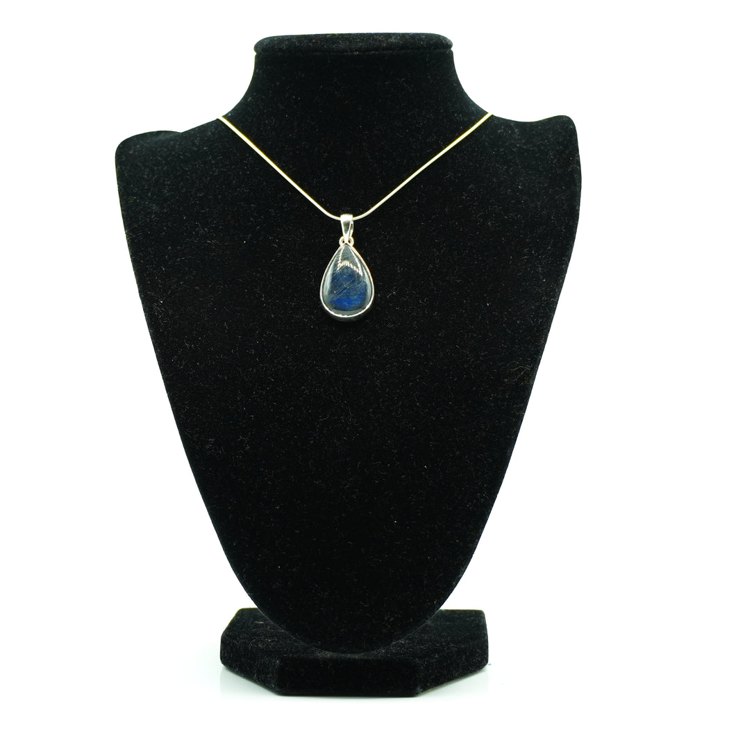 Labradorite Pendant 925 Silver