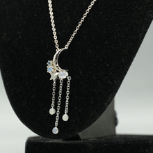Load image into Gallery viewer, Moonstone Necklace 925 Silver
