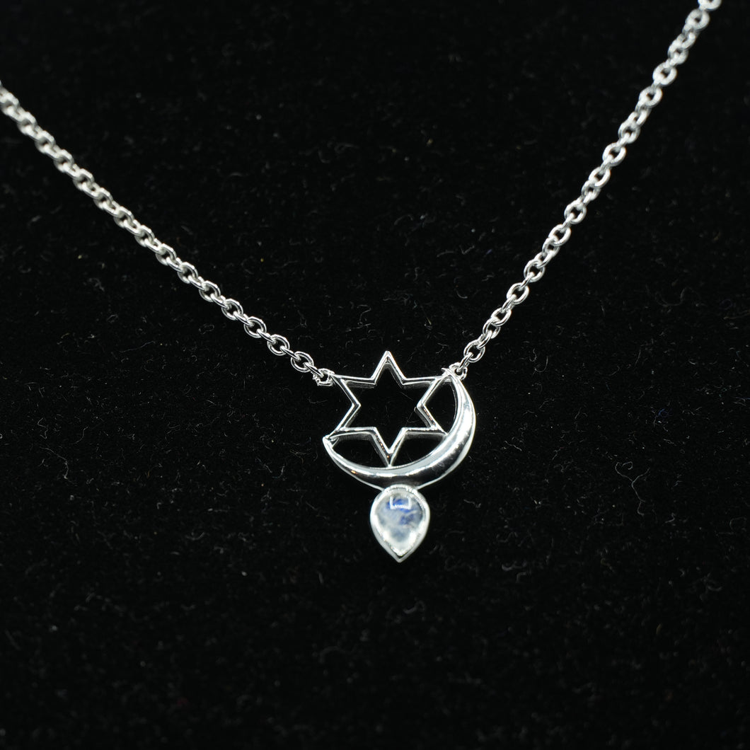 Moonstone Necklace 925 Silver