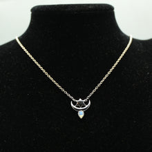 Load image into Gallery viewer, Moonstone Necklace 925 Silver
