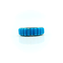 Load image into Gallery viewer, Navajo Turquoise Ring in Sterling Silver
