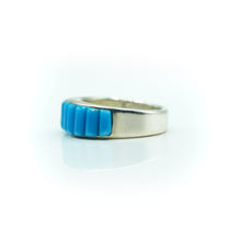 Load image into Gallery viewer, Navajo Turquoise Ring in Sterling Silver
