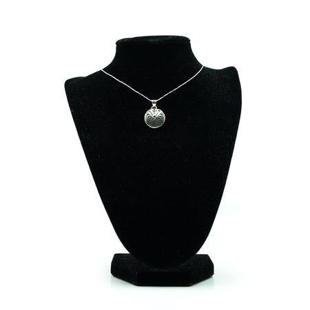 Zuni Sterling Silver Man in the Maze Pendant