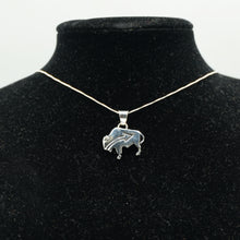 Load image into Gallery viewer, Zuni Buffalo Pendant in Sterling Silver
