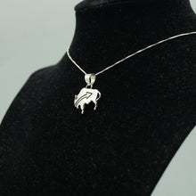 Load image into Gallery viewer, Zuni Buffalo Pendant in Sterling Silver
