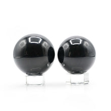 Load image into Gallery viewer, Sheen Obsidian Spheres
