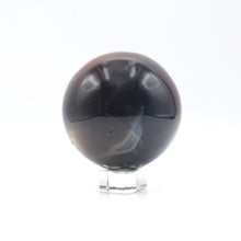 Load image into Gallery viewer, Brown Agate Geode Sphere
