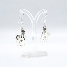 Load image into Gallery viewer, Navajo Sterling Silver Horse Earrings with Cross Detail
