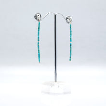 Load image into Gallery viewer, Navajo Turquoise Earrings Sterling Silver
