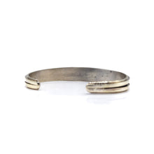 Load image into Gallery viewer, Zuni Turquoise Channeled inlay 925 Silver bracelet
