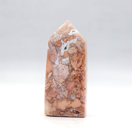 Druzy Pink Agate Towers