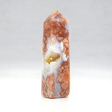 Load image into Gallery viewer, Druzy Pink Agate Towers
