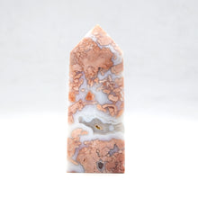 Load image into Gallery viewer, Druzy Pink Agate Towers
