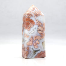 Load image into Gallery viewer, Druzy Pink Agate Towers
