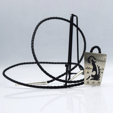 Load image into Gallery viewer, Navajo Howling wolf Bolo Tie
