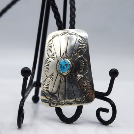 Navajo Turquoise Bolo Tie
