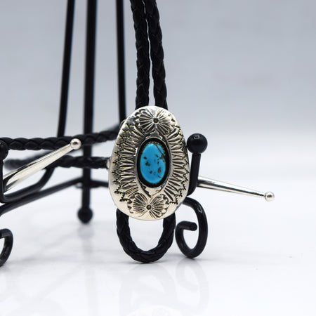 Navajo Turquoise Bolo Tie