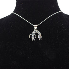 Load image into Gallery viewer, Navajo Silver Pendant in Sterling Silver
