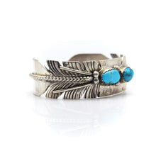 Load image into Gallery viewer, Navajo Multistone turquoise Overlay Sterling Silver bracelet
