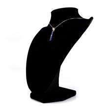 Load image into Gallery viewer, Zuni Channeled Inlay Necklace – Lapis Lazuli in Sterling Silver
