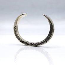 Load image into Gallery viewer, Navajo Solid Sterling Silver Bracelet
