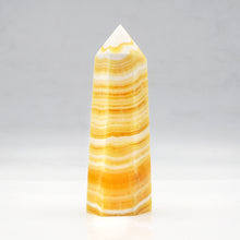 Load image into Gallery viewer, Banded Orange Calcite Towers
