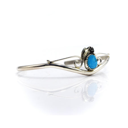 Navajo turquoise Overlay Sterling Silver bracelet