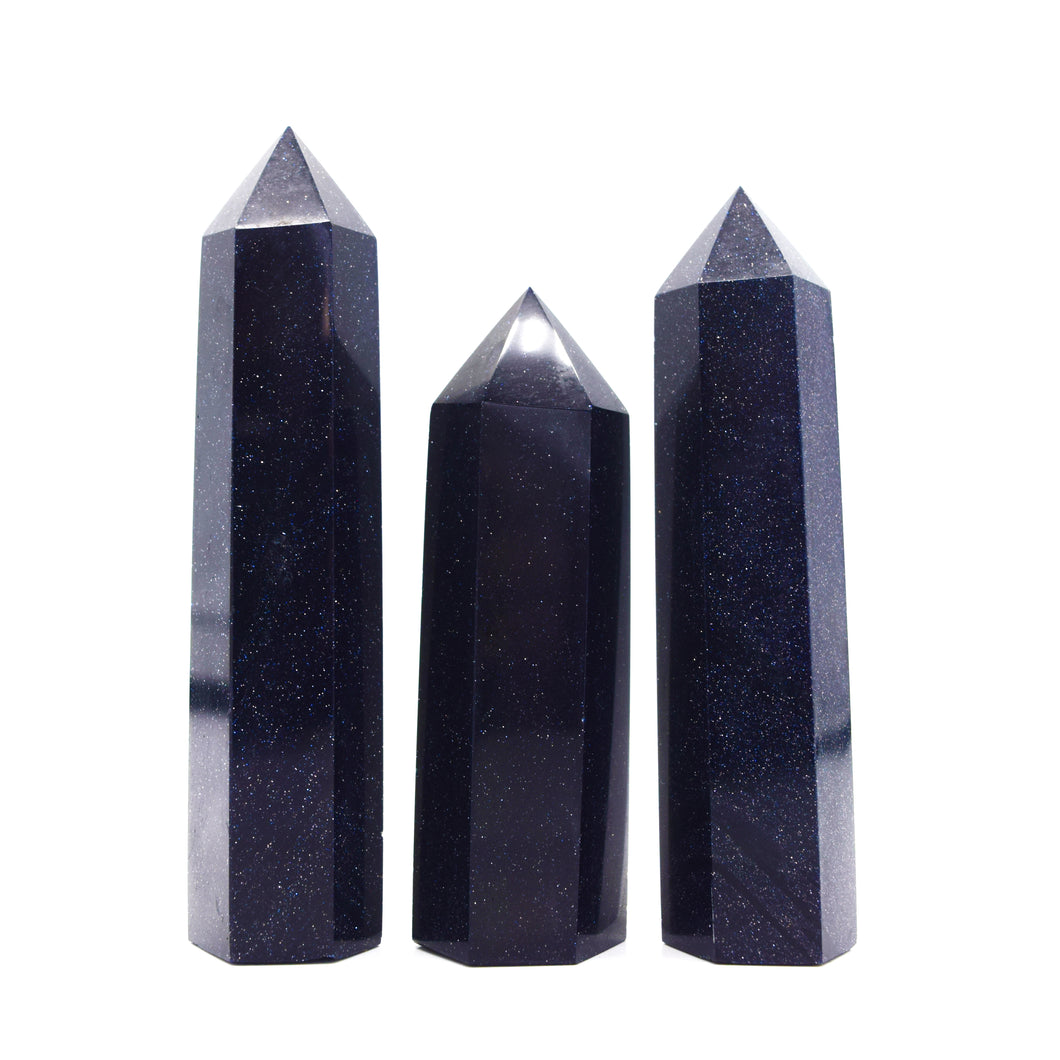 Blue Goldstone towers