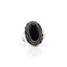 Load image into Gallery viewer, Navajo Black Onix Ring
