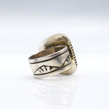 Load image into Gallery viewer, Navajo Silver and Turquoise Ring
